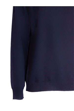Blue virgin wool jumper MAURO GRIFONI | GV110001120582